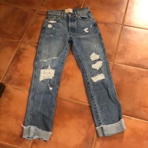 Revice Hi-Waisted Ex Boyfriend Jean / Dylan Wash